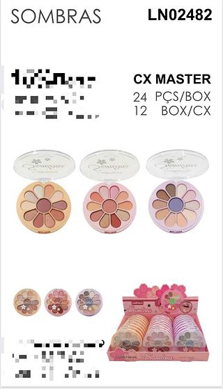 LUANEVE PALETA DE SOMBRAS-24PC/5.50