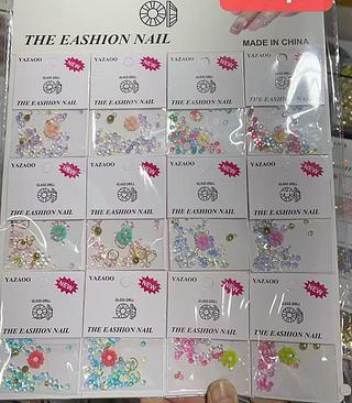 KIT GLITTER DECORACAO DE UNHAS-7.00CT