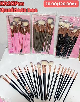 KIT PINCEL COM20PCS -12SAQUINHAS/10.00