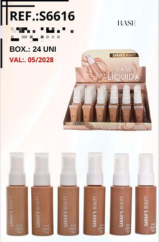 SARAHS BASE LIQUIDO-24PCS/7.00