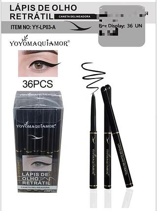 YOYO LAPIS DE OLHO RETRATIL-36PCS/2.00