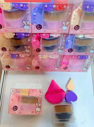 KIT DE ESPONJA PARA MAQUIAGEM-12PCS/4.58