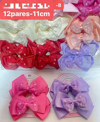 LACO PARA CABELO PRESILHA-TAMANHO G-12PARES/2.50