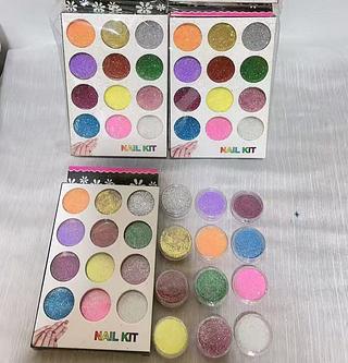 GLITTER NAIL ART 3ML-12CAXINHAS(COM 12PCS)/4.16