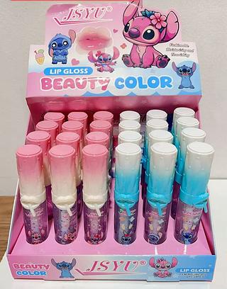 JSYU BEAUTY-LIP GLOSS-24PCS/4.00