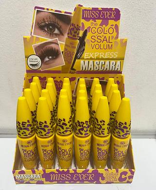 MISS EVER-MASCARA DE CILIOS-24PCS/3.95