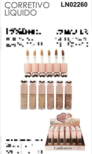 LUANEVE CORRETIVO LIQUIDO-24PCS/5.50