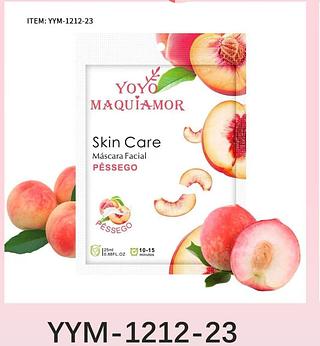 YOYO MASCARA FACIAL PESSEGO-20PCS/2.80