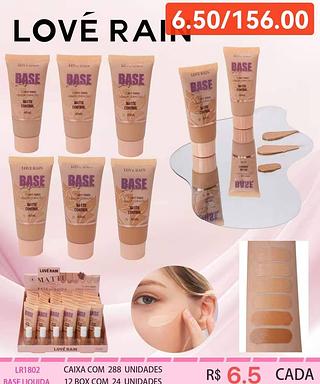 LOVERAIN BASE LIQUIDO-24PCS/6.50