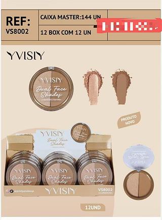 YVISIY ILUMINADOR E CONTORNO-12PCS/5.50