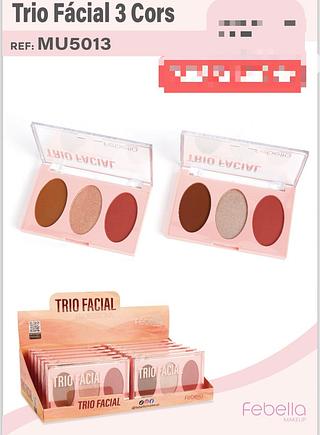 FEBELLA TRIO FACIAL 3 CORS-12PCS/7.66