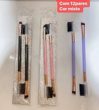 PINCEL PARA SOBRANCELHA-12PARES/1.66