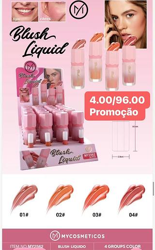 MY LIFE BLUSH LIUIDO-24PCS/4.00