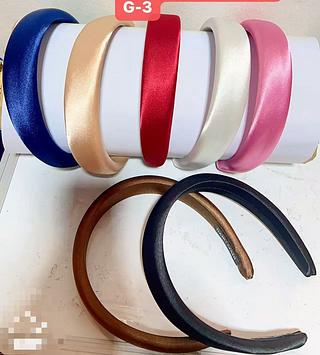 TIARA TECIDO LARGA-12PCS/3.33