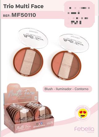 FEBELLA TRIO MULTI FACE-12PCS/10.50