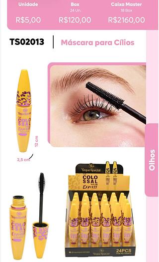 TOQUE ESPECIAL MASCARA PARA CILIOS-24PCS/5.00