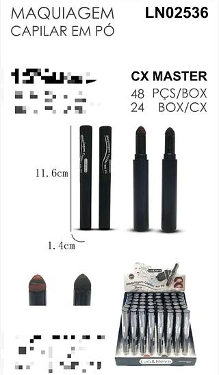 LUANEVE MAQUIAGEM CAPILAR EM PO-48PCS/4.89