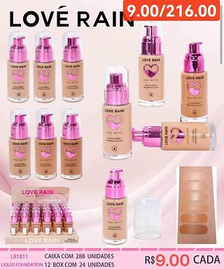 LOVERAIN BASE LIQUIDO-24PCS/9.00