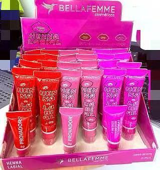 BELLA FEMME HENNA LABIAL-24PCS/4.58