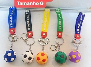 CHAVEIRO DE BORRACHA-TAMANHO G-12PCS/2.50