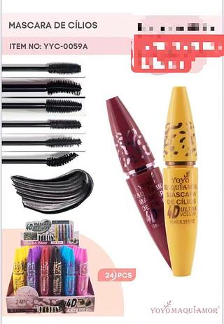 yoyo maquiamor-mascara de cilios-24pcs/5.00