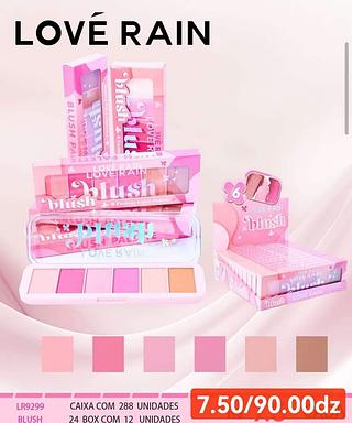 LOVE RAIN PALETA DE BLUSH-24PC/7.50