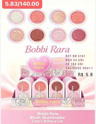 bobbi rara BLUSH+ILUMINADOR-24pcs/5.83