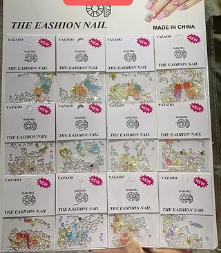 KIT GLITTER DECORACAO DE UNHAS-7.00CT