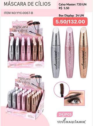 YOYO MASCARA DE CILIOS-12PCS/5.50