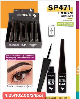 SP COLOROS-DELINEADOR-24PCS/4.25