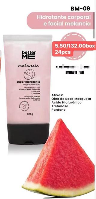 BETTER ME HIDRATANTE MELANCIA-24PCS/5.50