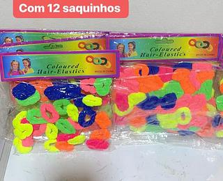 ELASTICOS DE MEIA XUXINHA INFANTIL-12PCS/1.50