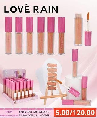 LOVE RAIN CORRETIVO LIQUIDO-24PC/5.00