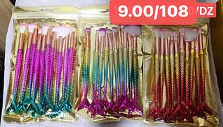 KIT PINCEL SEREIA 10PCS-12KT/6.00