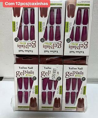 UNHA POSTICA-12CAXINHAS(COM24PCS)-/3.00
