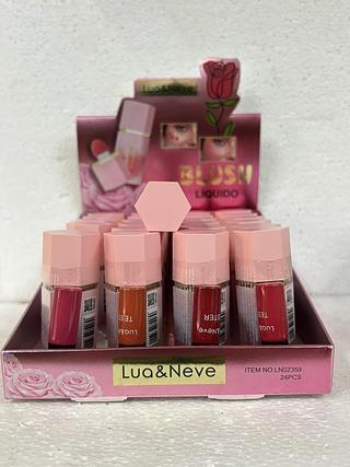 LUANEVE BLUSH LIQUIDO-24PCS/6.00