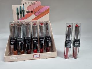 BELLE ANGEL BATOM E BATOM LIQUIDO-24PCS/5.12