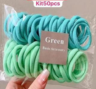 ELASTICO DE CABELO-KIT50PCS-12SAQUINHAS/2.33