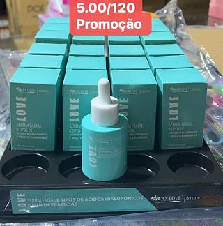 MAXLOVE SERUM FACIAL 8 TIPOS DE ACIDOS-24PCS/5.00