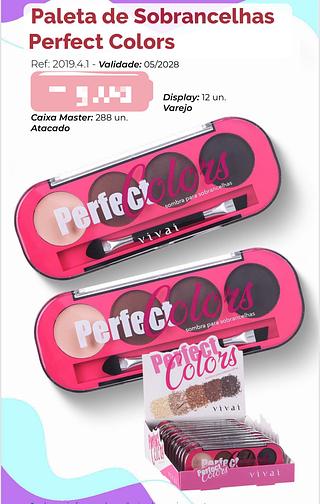 VIVAI PALETA DE SOBRANCELHAS -6.66/12pcs