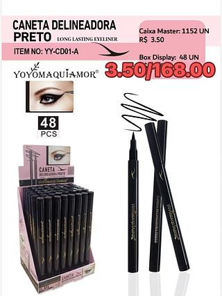YOYO CANETA DELINEADOR -48PCS/4.00