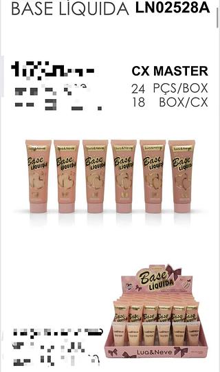 LUANEVE BASE LIQUIDO-24PCS/6.00
