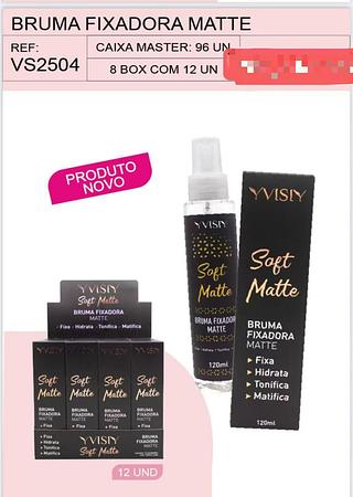 YVISIY BRUMA FIXADOR MATTE-12PCS/7.00