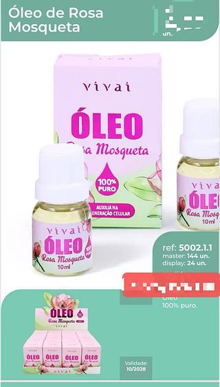 VIVAI OLEO DE ROSA MOSQUETA-24PCS/5.25