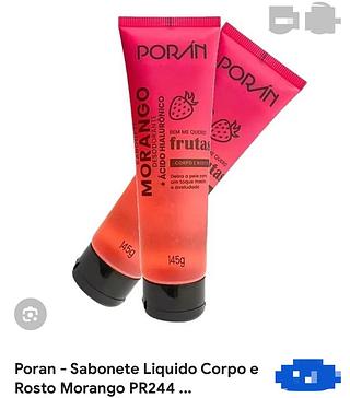 PORAN SABONETE MORANGO-12PCS/5.00