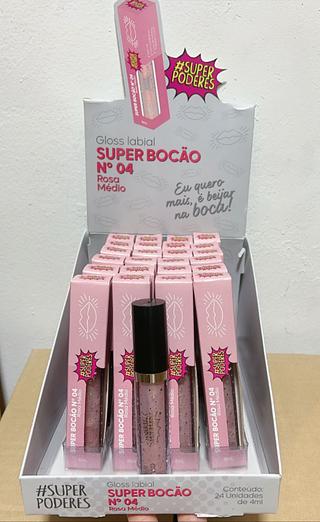 SUPER PODERES GLOSS LABIAL BOCAO-24PCS/4.79