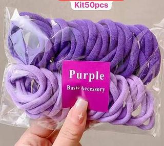 ELASTICO DE CABELO-KIT50PCS-12SAQUINHAS/2.33