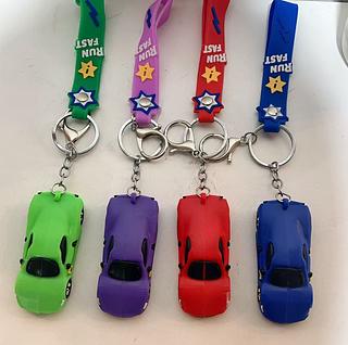 CHAVEIRO DE BORRACHA-TAMANHO G-12PCS/2.50