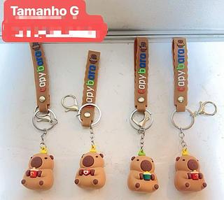 CHAVEIRO DE BORRACHA-TAMANHO G-12PCS/2.50