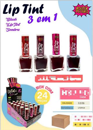 SUPER PODERES LIP TINT 3EM1-24PCS/3.15